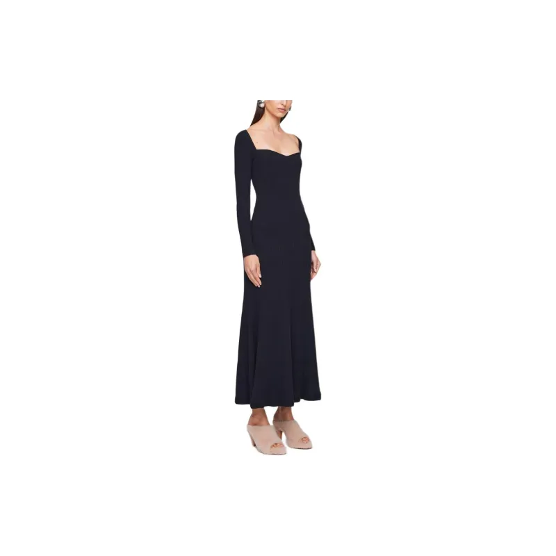ANNA QUAN SS24 Long-Sleeved Dresses Women's Black-3