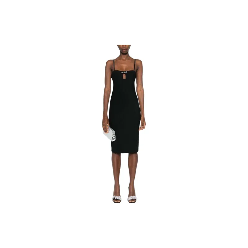 Blumarine Bow embellished Midi Dress-1