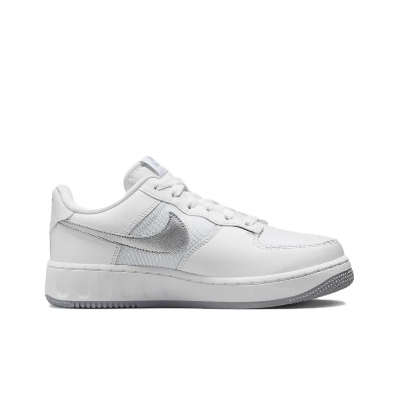 Nike Air Force 1 Unity GS 'White Silver'-1