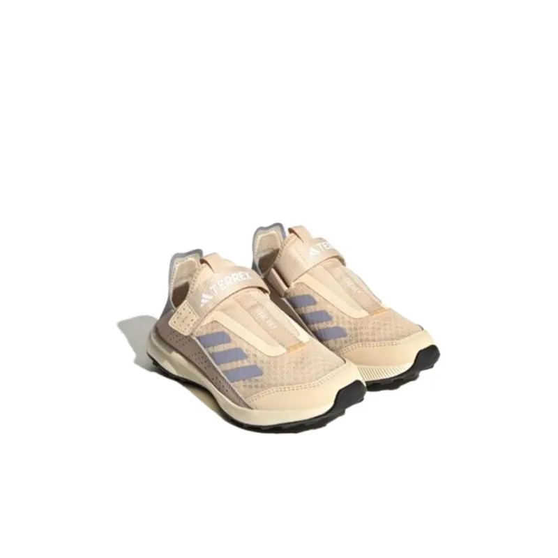 Adidas VOYAGER 21 Cushioning Abrasion Resistant Breathable Low Top Outdoor Shoes Purple Kids'-1