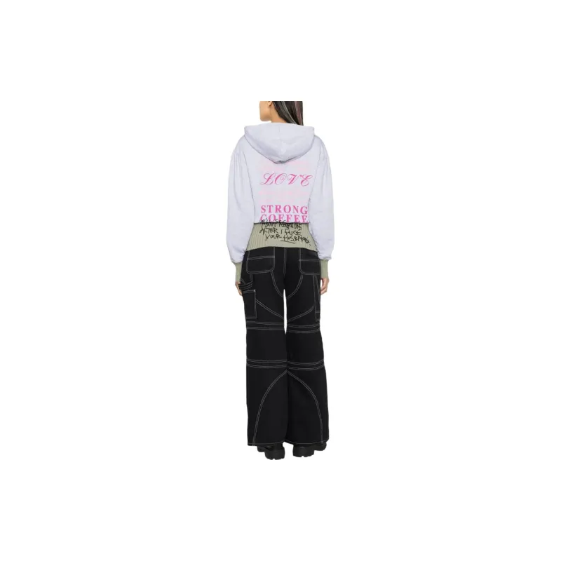CORMIO Michelle Graphic print Cotton Hoodie-1