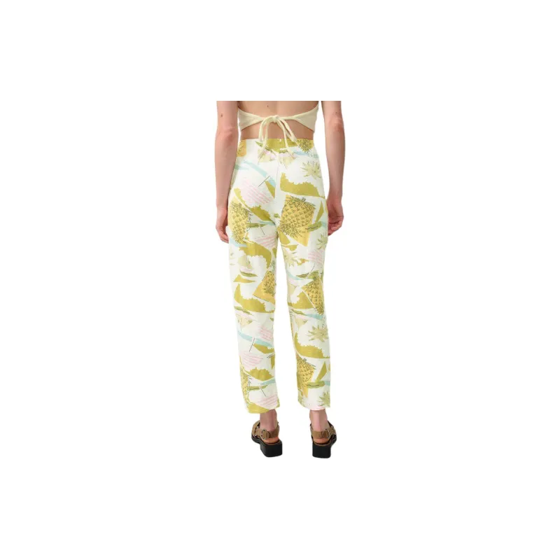 AMERICAN VINTAGE A.M SS24 Jogging Femme Sully Casual Pants Women's White-2