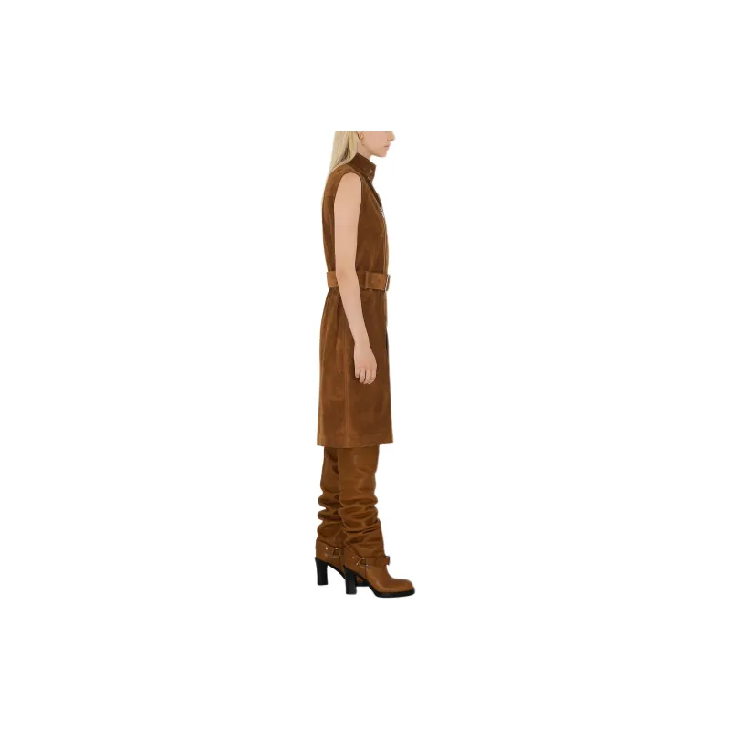 Burberry Suede Dress-3