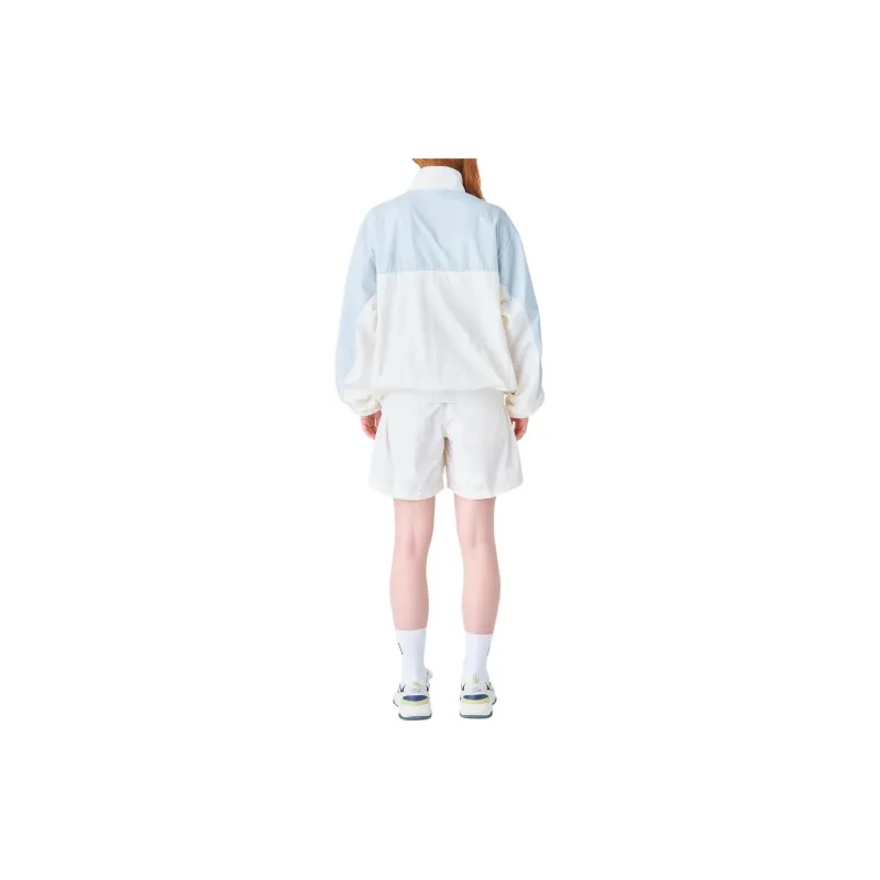 FILA Block Jackets & Coats Women's Cream/Light Gray-4