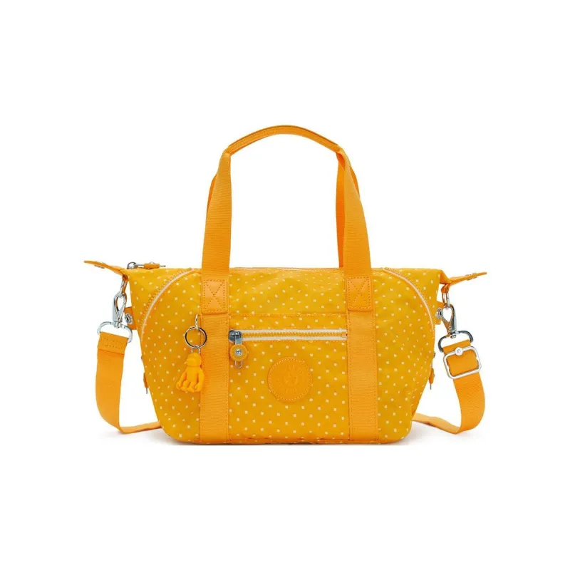 Kipling Fabric Shoulder Bag, Crossbody Bag, Handbag Mini Unisex Soft Point Yellow-0