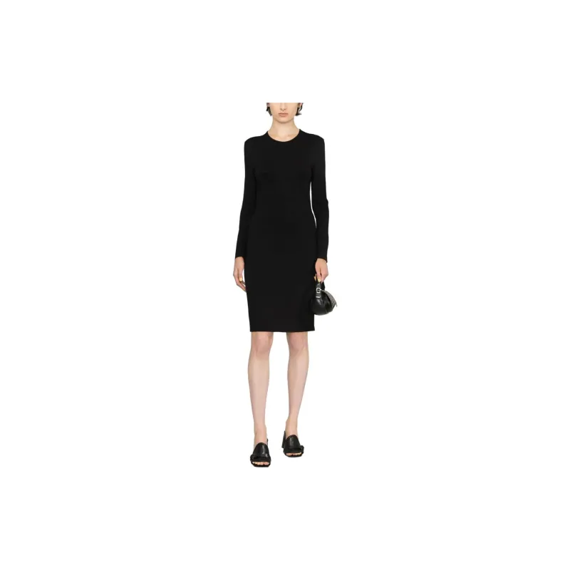 PINKO Corset style Long sleeve Minidress-1