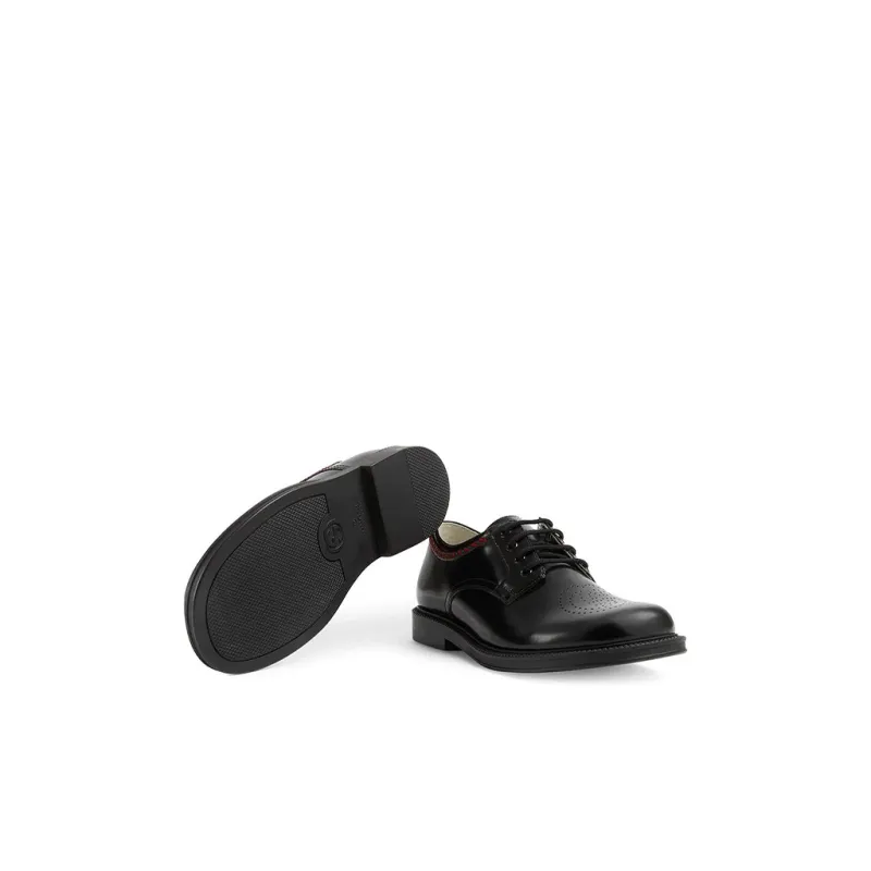 GUCCI Wear-Resistant Low-Top Kids Lifestyle Shoes Black Kids'-4
