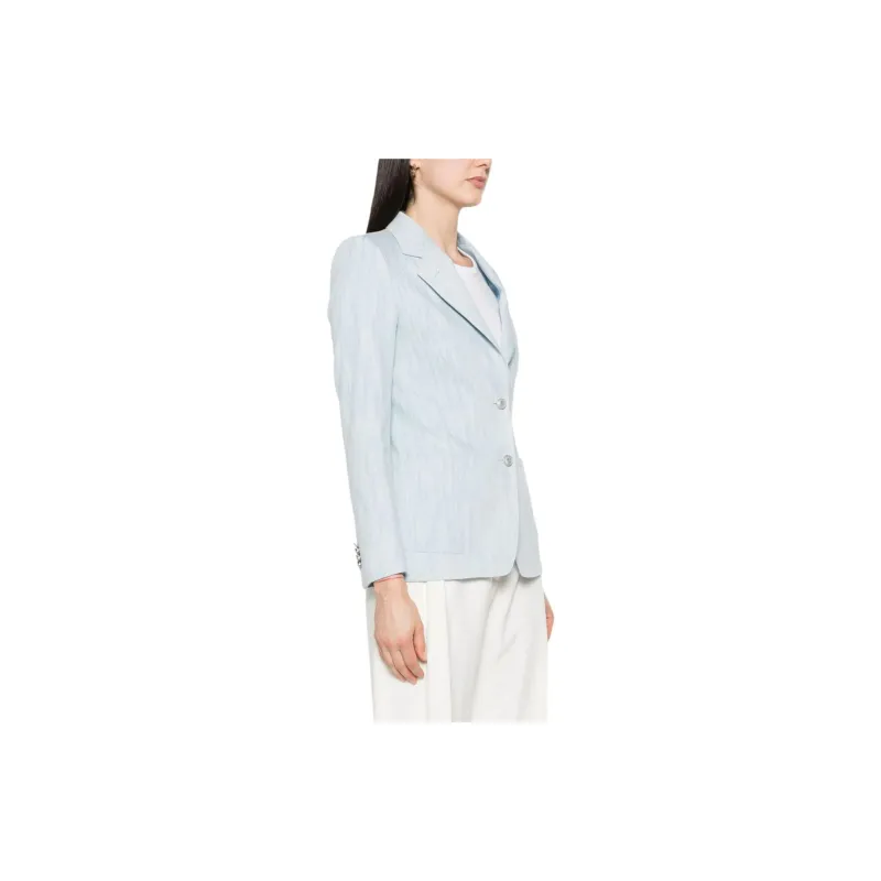 Tagliatore Single-breasted Denim Blazer-3