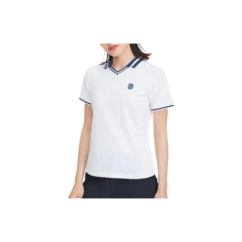 Skechers Polo Shirt Women's Bright White-2