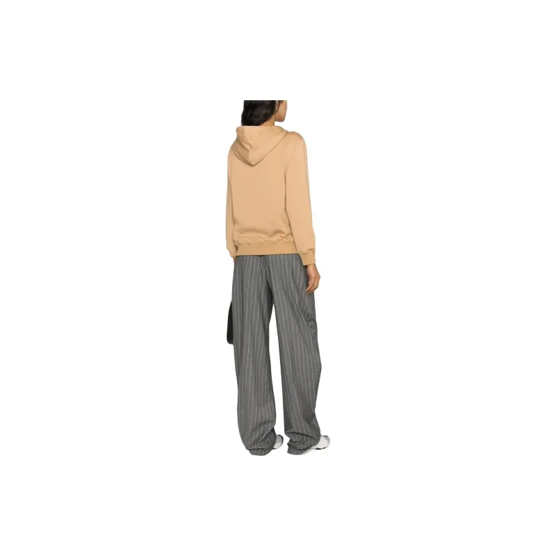 Lanvin Curb Emb Hoodie 'Sand'-3