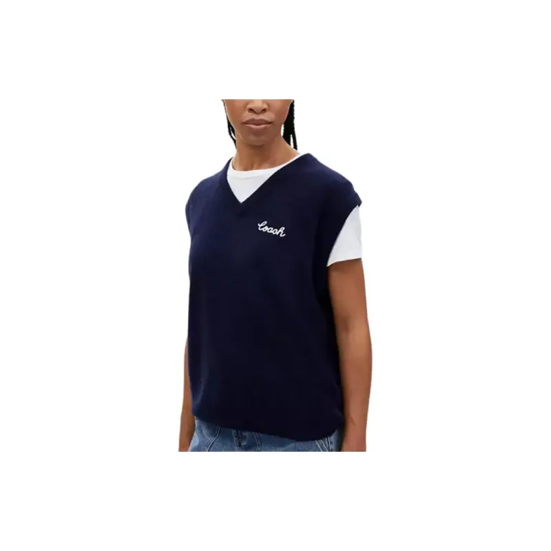 COACH Tank Top Women's Marine Blue-3