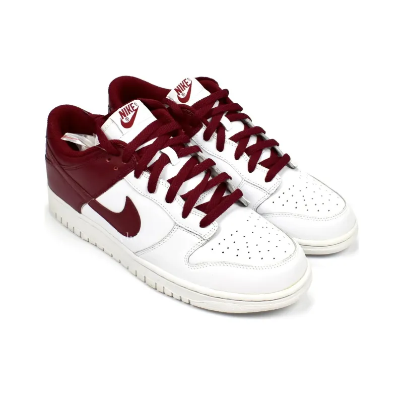 Nike Dunk Low Leather White Team Red 2006-2