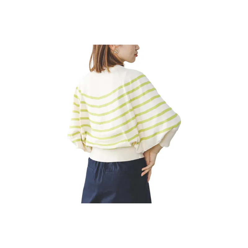 Beams Knitwear Women's Lime-2