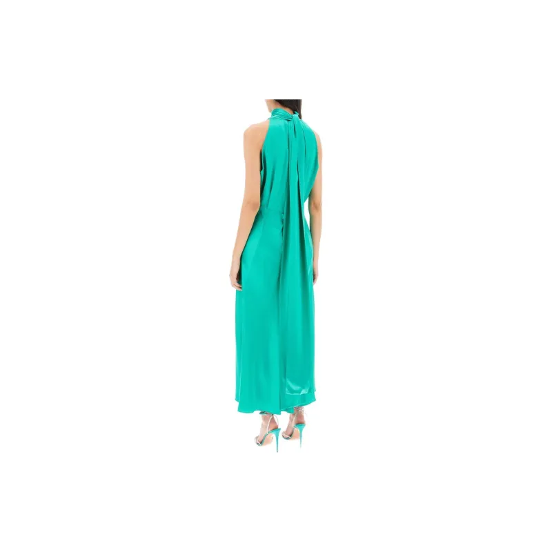SALONI Sleeveless Dress Women's Green-2