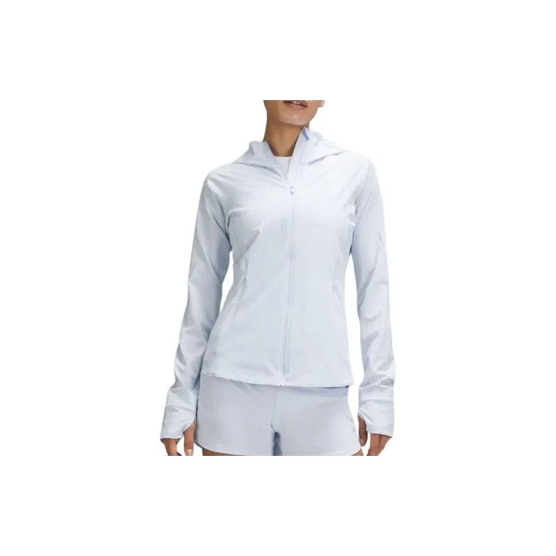 Lululemon Mist Over Series Jackets Coats Women's Sky Blue-2