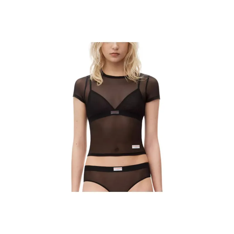 Alexander Wang SS24 T Shirt Women's Black-1