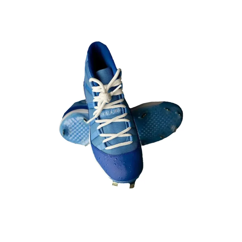 Jordan Air Jordan 11 Cushioning High-Top Training Shoes Men's Blue-4
