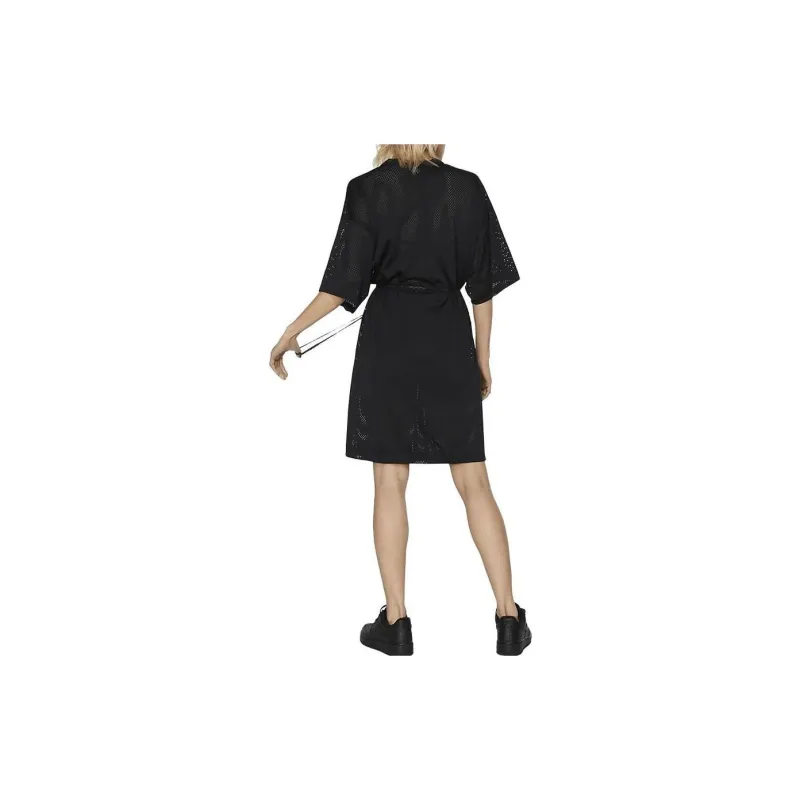 Nike Short Sleeved Dresses Women's Black-2