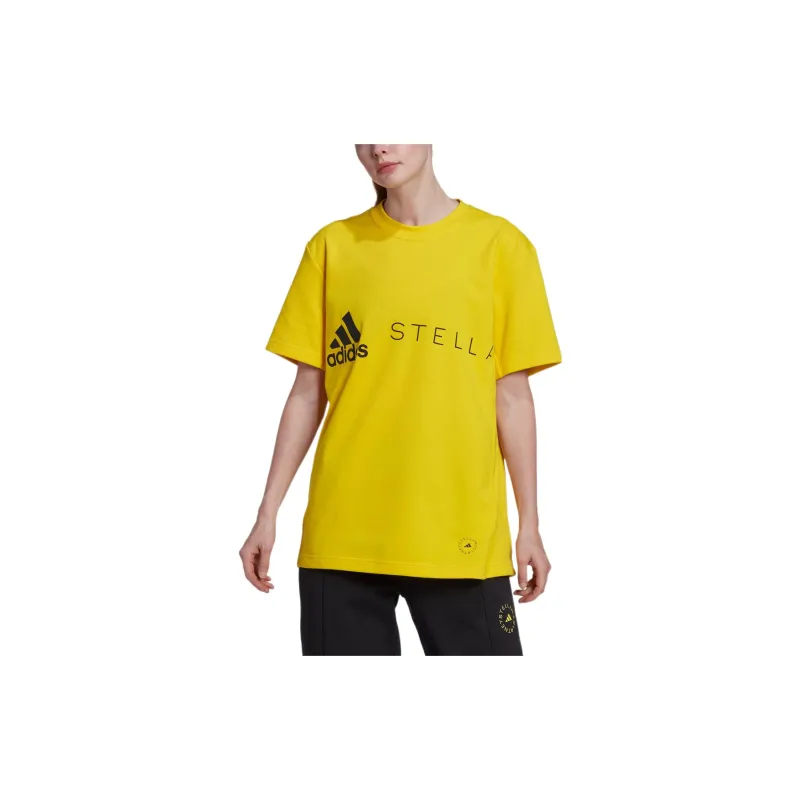 Adidas T Shirts Women's Yellow-1