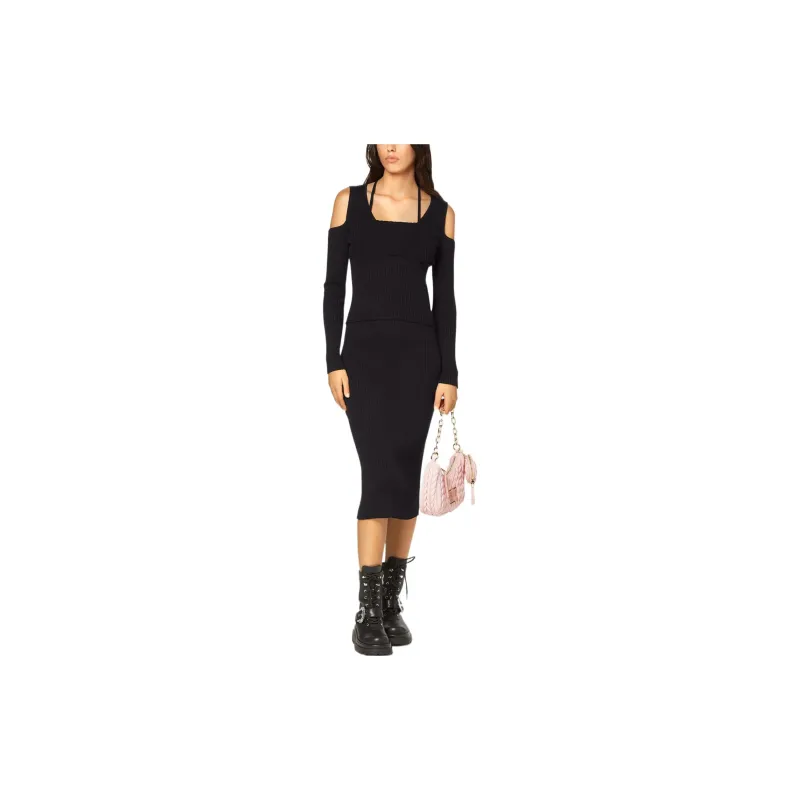 VERSACE JEANS COUTURE SS22 Knitwear Women's Black-1