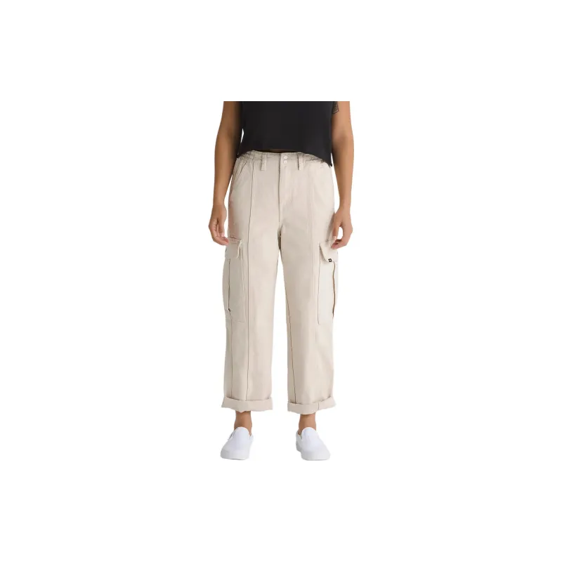 Vans Sidewalk Pants Cargo Pants Women's White-1