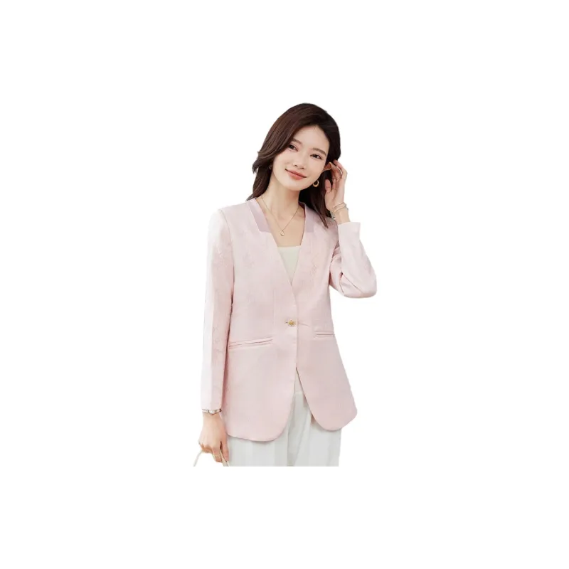 TERRE BLEUE Business Suit Women's Pink-1
