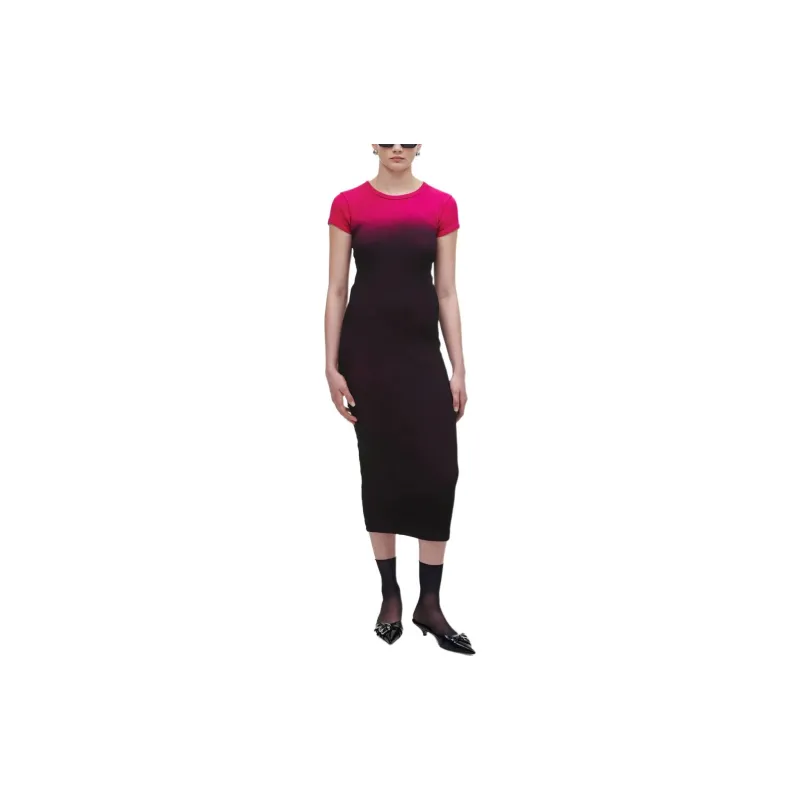 MARC JACOBS Grunge Spray effect T shirt Dress-2