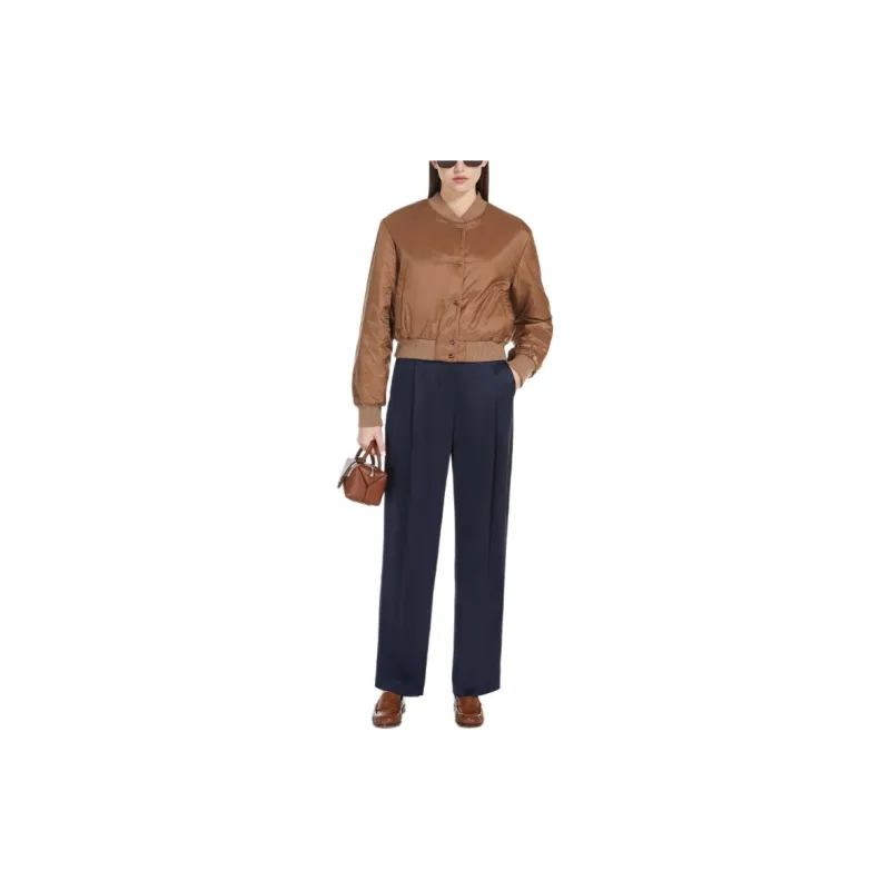 MaxMara Greenbi Buttoned Long Sleeved Jacket-1