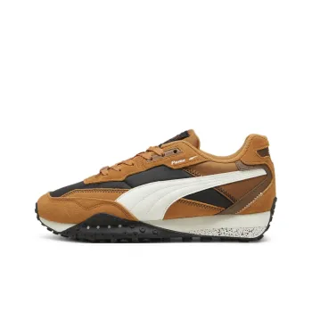 PUMA Blktop Rider Anti Slip Wear Resistant Low Top Casual Shoes Unisex Brown