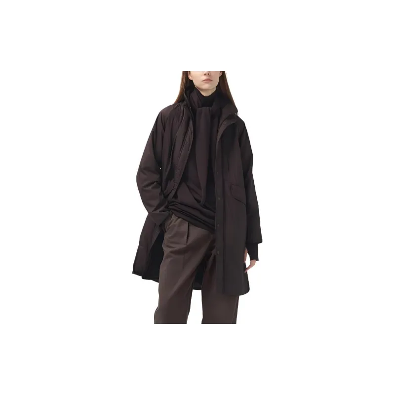 UNIQLO U Collection Coats Women's Dark Umber-2