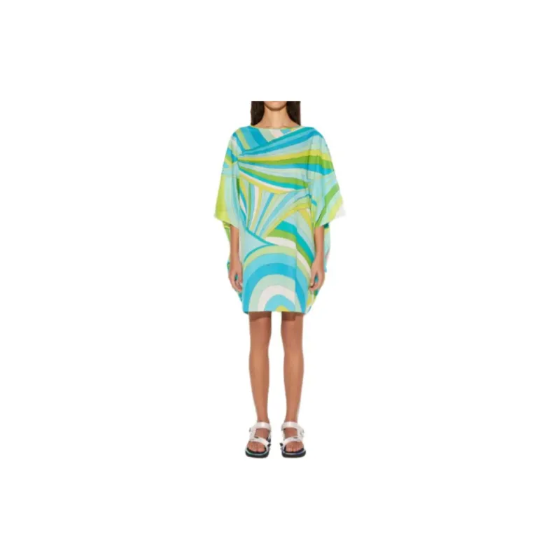 EMILIO PUCCI Iride print Cotton Minidress-2