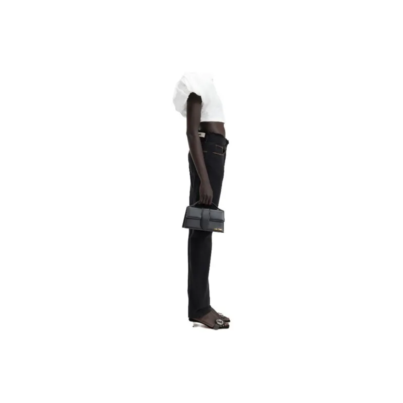 Jacquemus Jeans Women's Black Umber/Black/Brown-3