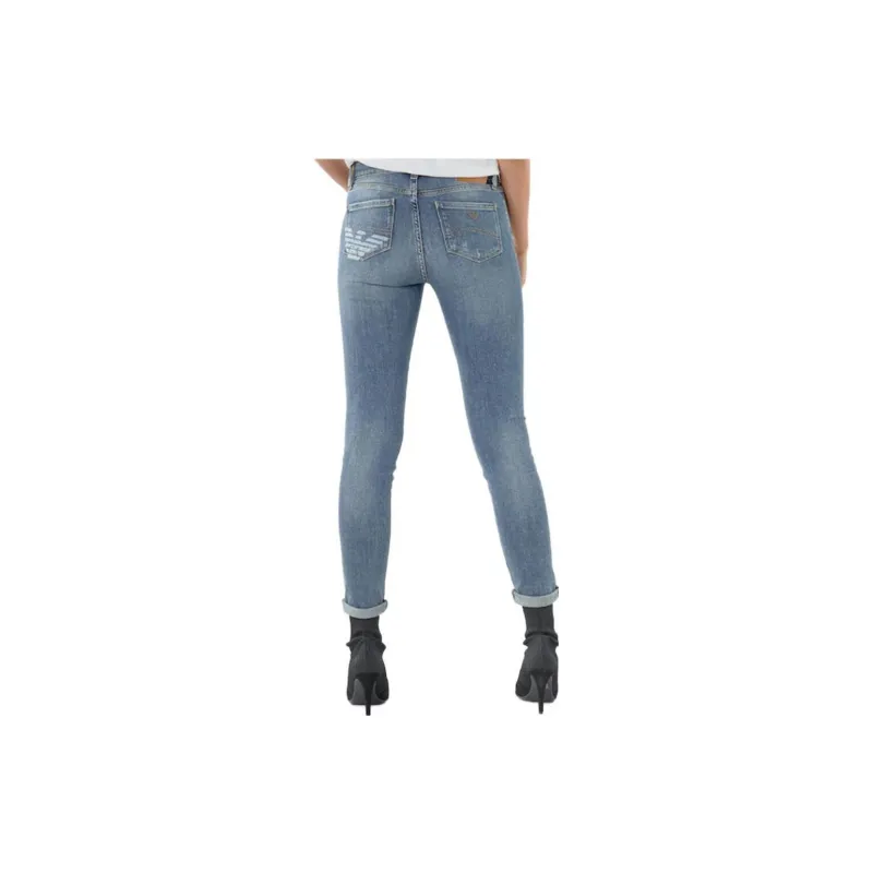 EMPORIO ARMANI FW22 Jeans Women's Light Blue-2