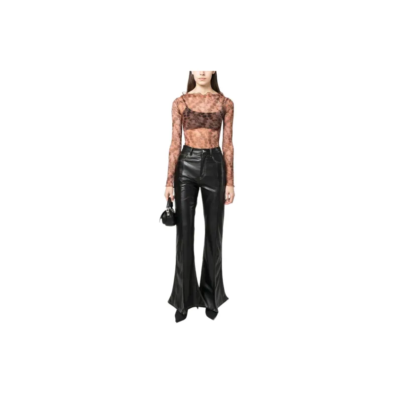 KNWLS Halcyon Floral-print Sheer Top-1
