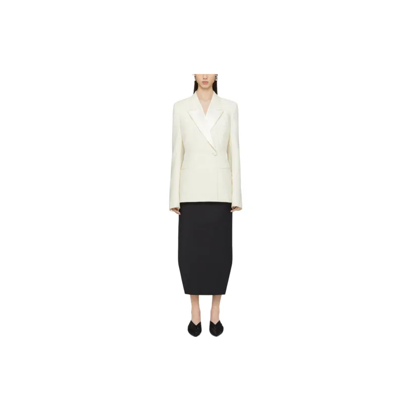Givenchy Asymmetric Tailored Pencil Skirt-1