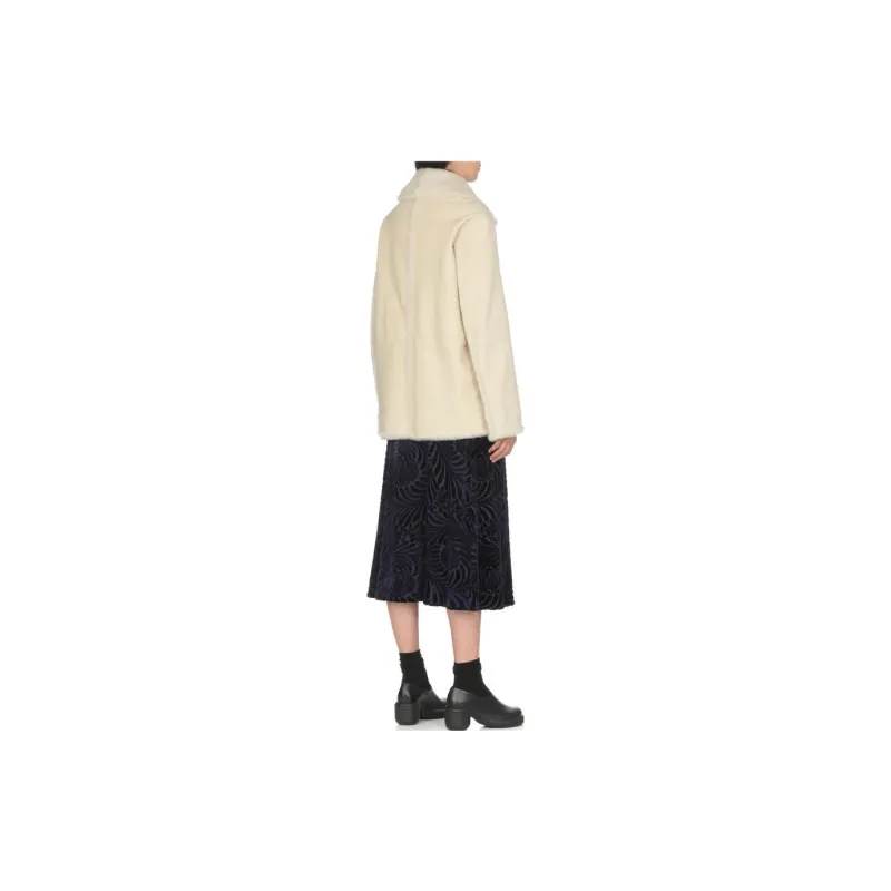JIL SANDER Reversible Shearling Jacket-2