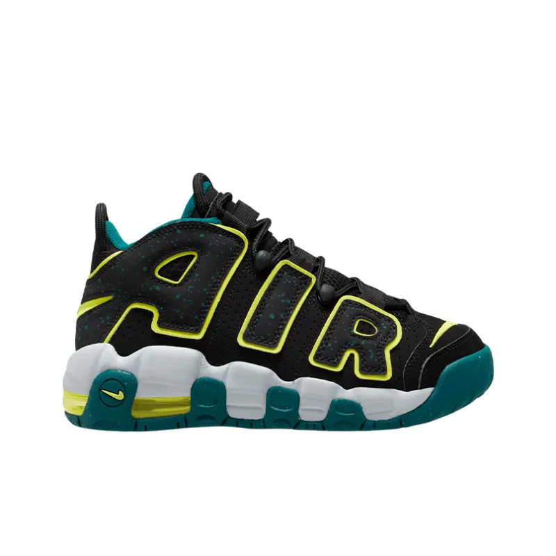 Nike Air More Uptempo Low 'Black Geode Teal' GS-2