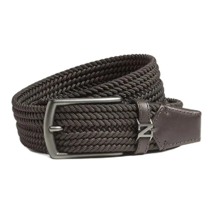 Ermenegildo Zegna Braided Buckle Belt-0