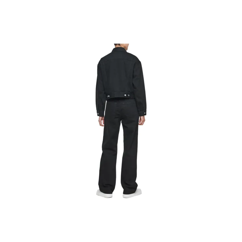 CALVIN KLEIN Denim Jacket Women's Black-3
