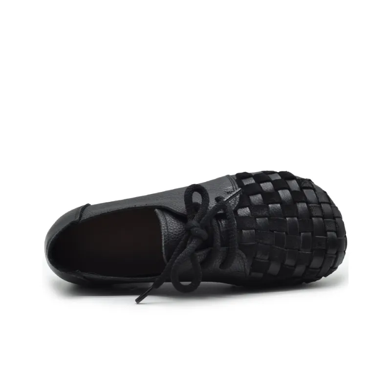 ARTMU Casual Single Shoes Flat Women's Black-2