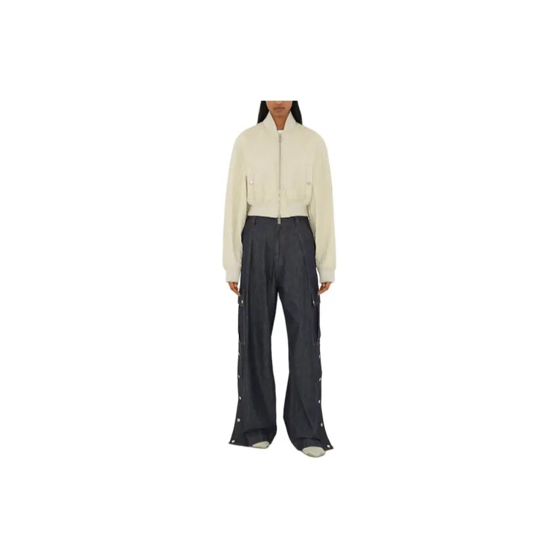 Burberry Quilted Cropped Bomber Jacket-2