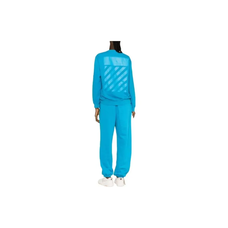 OFF WHITE Sweatshirts Women's Blue-2