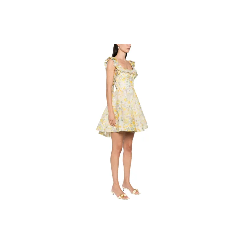 Zimmermann Harmony Ruffled Mini Dress-3