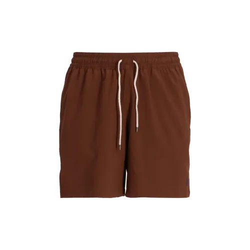 Polo Ralph Lauren Beach Shorts Men Chestnut Brown