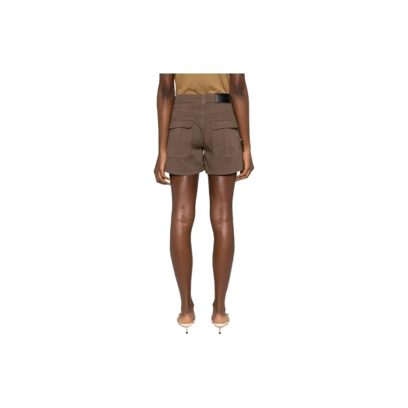 PINKO SS24 Casual Shorts Women's Brown-1