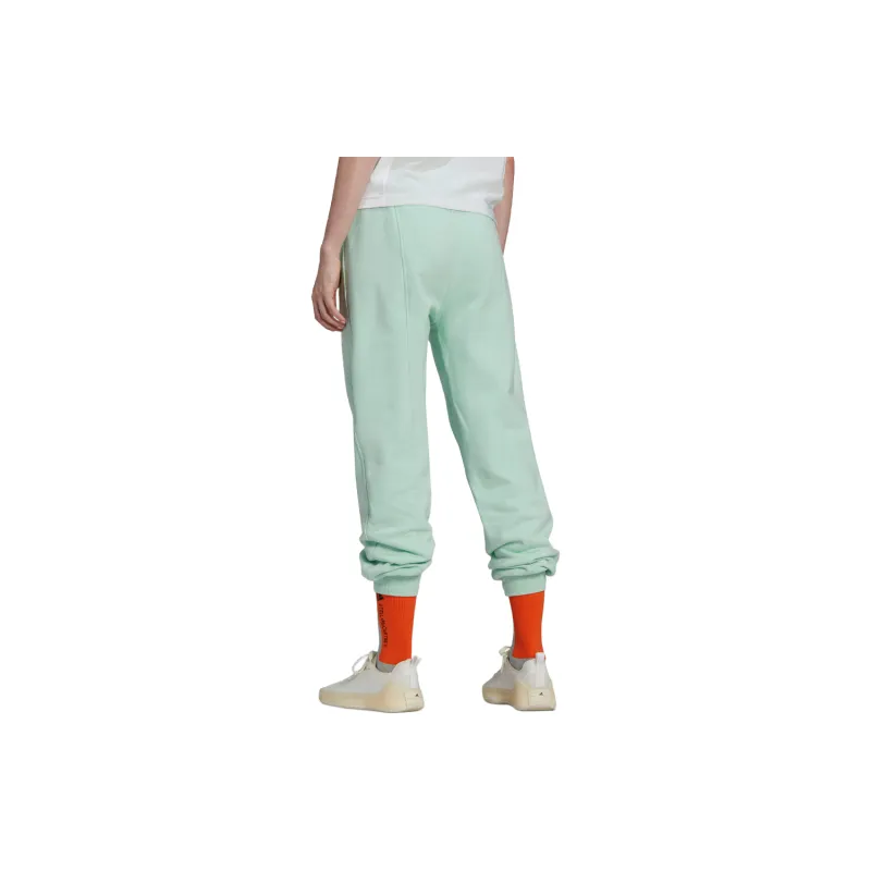 Adidas Stella McCartney PANTS Knitted Sweatpants Women's Frozen Green-2