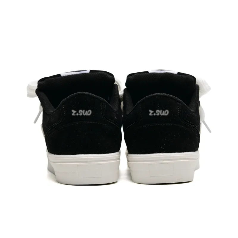 Z.SUO Height Increasing Coverage Low Top Skateboard Shoes Unisex Red Box Included-13