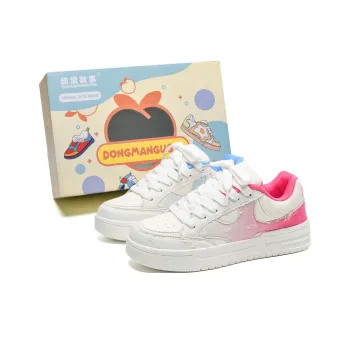 Anime Story Anti Slip Wear Resistant Lightweight Breathable Low Top Skateboard Shoes Unisex Mismatched