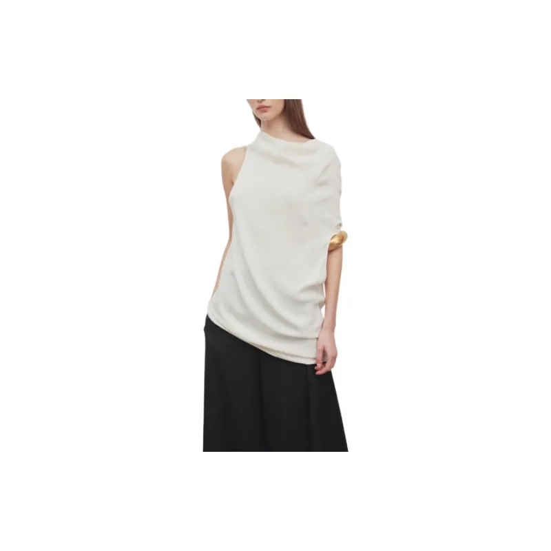 THE ROW Aria Asymmetric Top-2