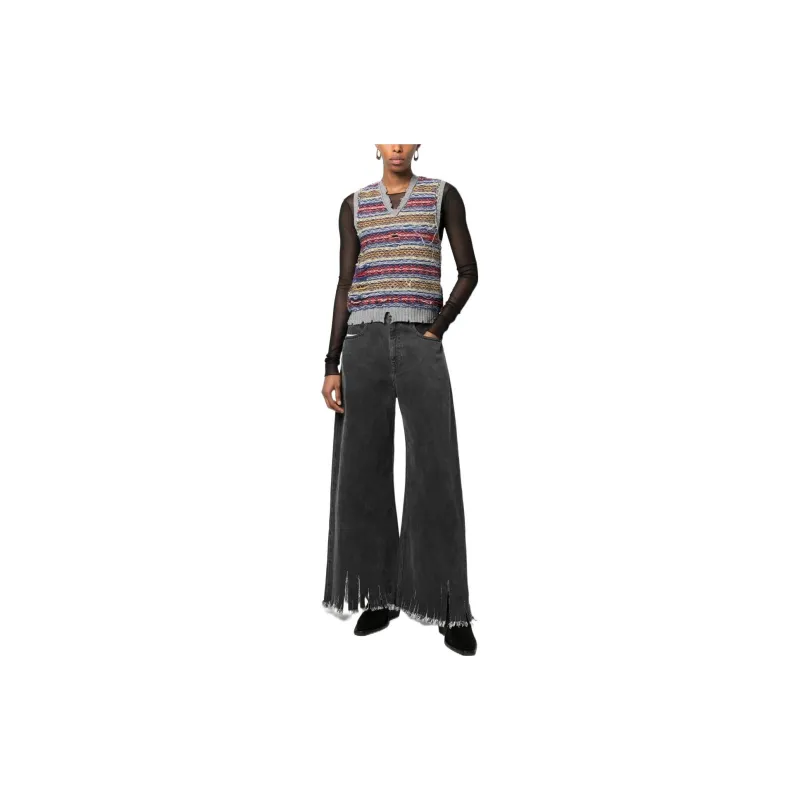 MARNI Knitted Sweatpants Women's Black-1